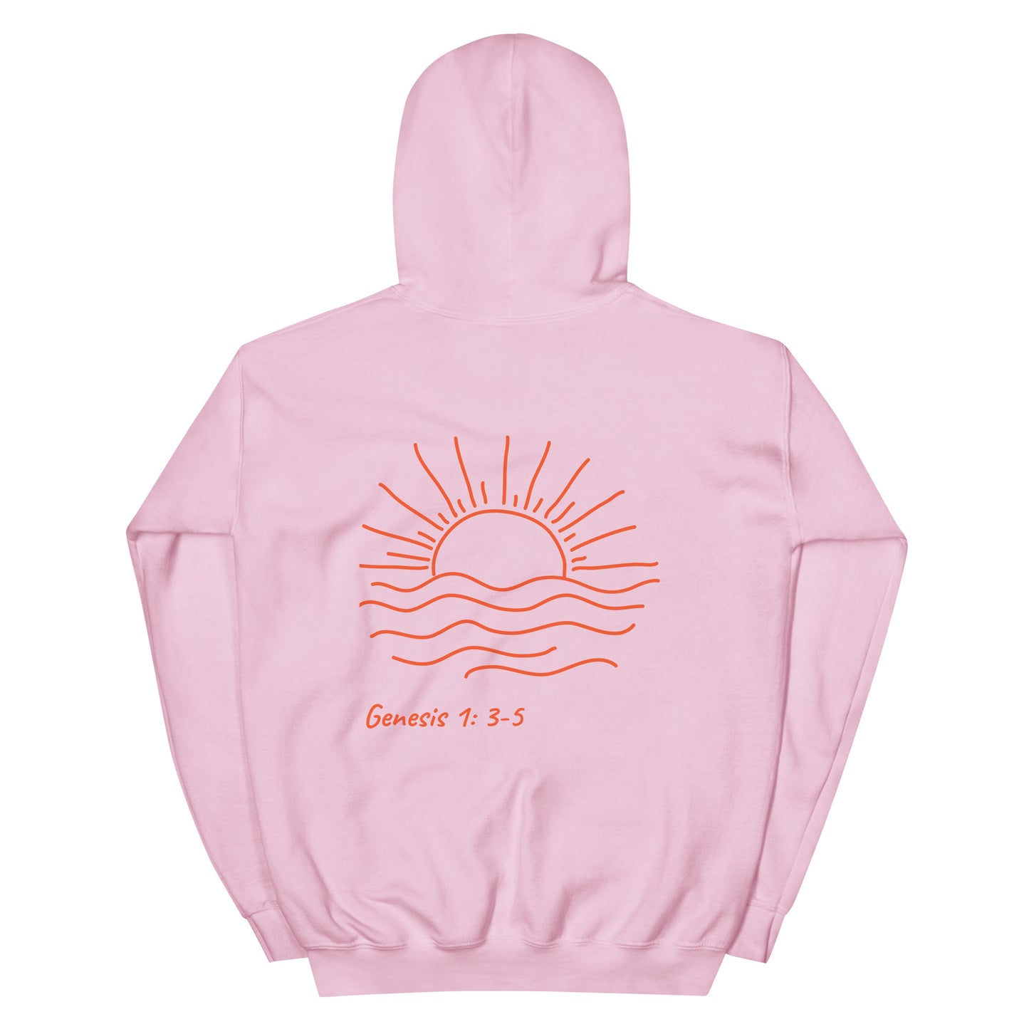 Genesis 1:3-5 sunset hoodie