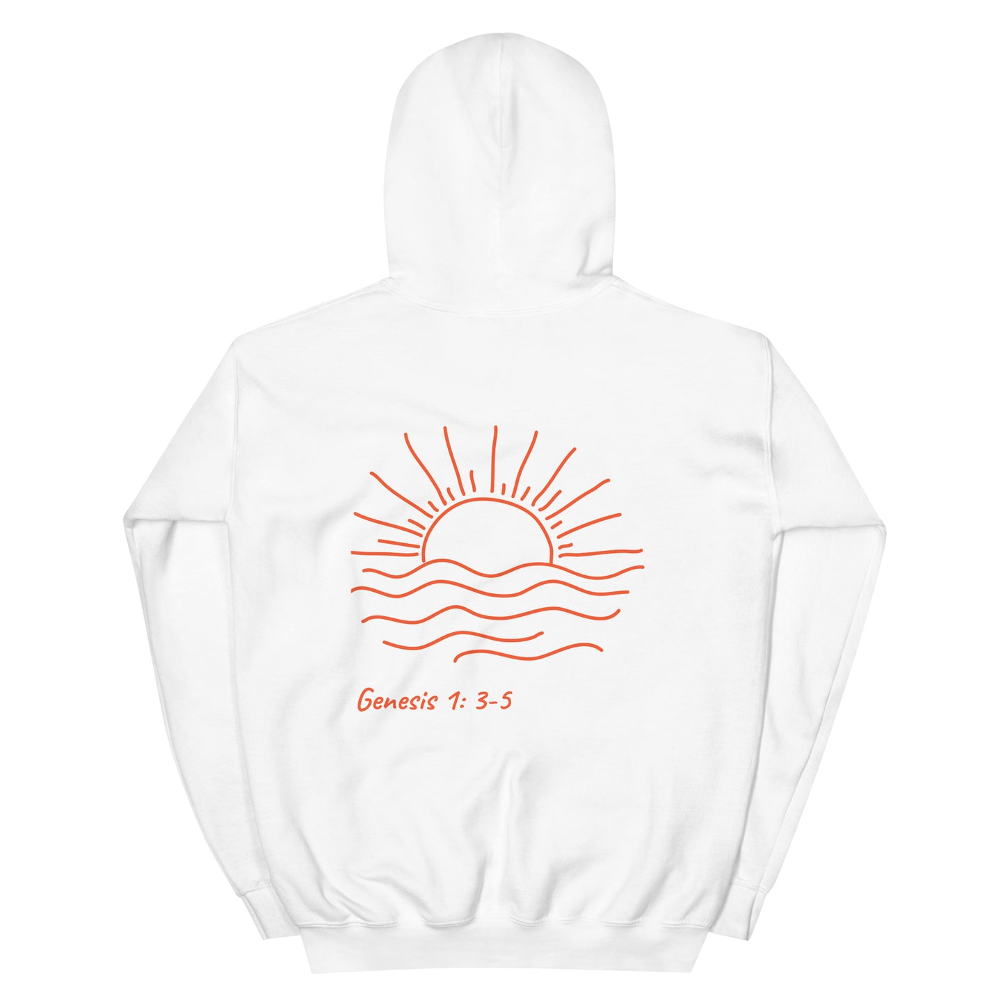 Genesis 1:3-5 sunset hoodie
